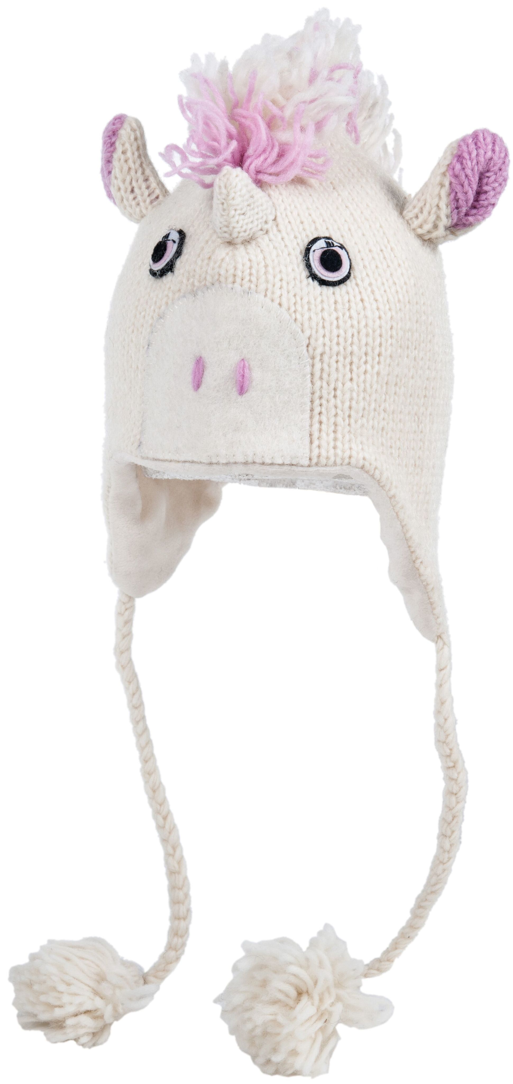 cute unicorn knitted hat
