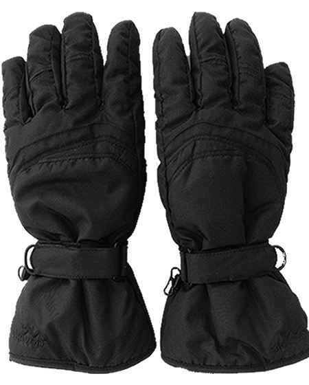 Men's Black Ski Gloves - Size M - XL Sale With Free Shipping